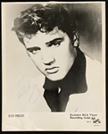 Elvis Presley Signed 1956 "RCA Victor Recording Artist" Promotional Photo – A Lesser-Seen Signed Photo!