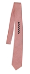 Elvis Presley Owned Lansky Brothers Pink Necktie Gifted to Memphis Mafia Member Richard Davis – with Notarized Letter from Davis 