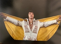 Incredible Elvis Presley Stage-Worn 18K Gold Watch with 26 Diamonds Gifted to J.D. Sumner Who Also Wore it on Stage! With Irrefutable Provenance and Strong Supporting Photos