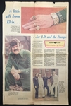 Incredible Elvis Presley Stage-Worn 18K Gold Watch with 26 Diamonds Gifted to J.D. Sumner Who Also Wore it on Stage! With Irrefutable Provenance and Strong Supporting Photos