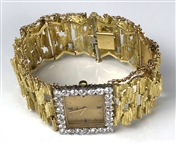 Incredible Elvis Presley Stage-Worn 18K Gold Watch with 26 Diamonds Gifted to J.D. Sumner Who Also Wore it on Stage! With Irrefutable Provenance and Strong Supporting Photos