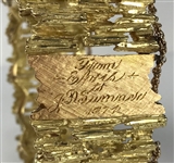 Incredible Elvis Presley Stage-Worn 18K Gold Watch with 26 Diamonds Gifted to J.D. Sumner Who Also Wore it on Stage! With Irrefutable Provenance and Strong Supporting Photos