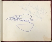 1961 Elvis Presley Signed Autograph Book - Also Signed by Anita Wood