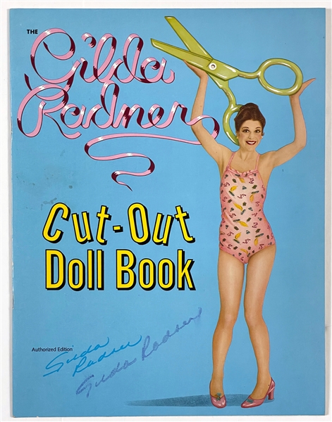 1979 Gilda Radner Twice-Signed <em>Gilda Radner Cut-Out Doll Book</em>