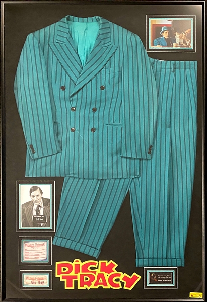 Al Pacino Screen Worn Suit from His Oscar-Nominated Role as "Big Boy Caprice" in the 1990 Film <em>Dick Tracy</em>