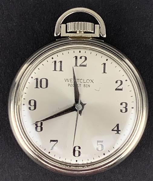 Elvis Presley Owned and Used "Westclox" Pocket Watch Given to His Cousin Patsy Presley