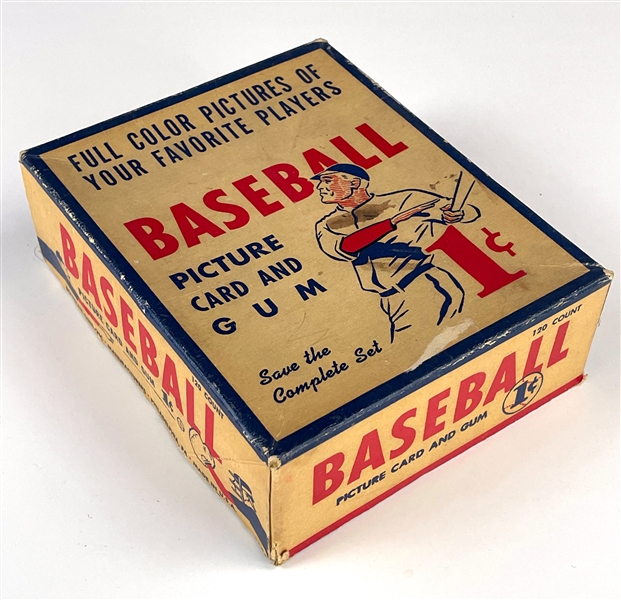 1950 Bowman Baseball 1-Cent Display Box - Undated