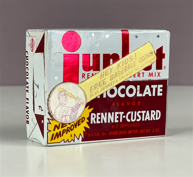 1962 Junket Desserts Chocolate Full Box