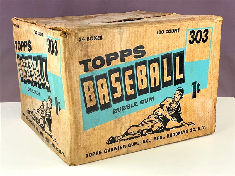 1961 Topps Baseball 1-Cent Shipping Case 