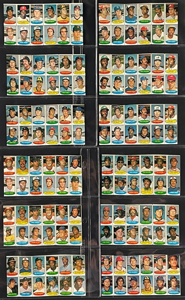 1974 Topps Stamps Panels Complete Set (24) - 244 Total Stamps