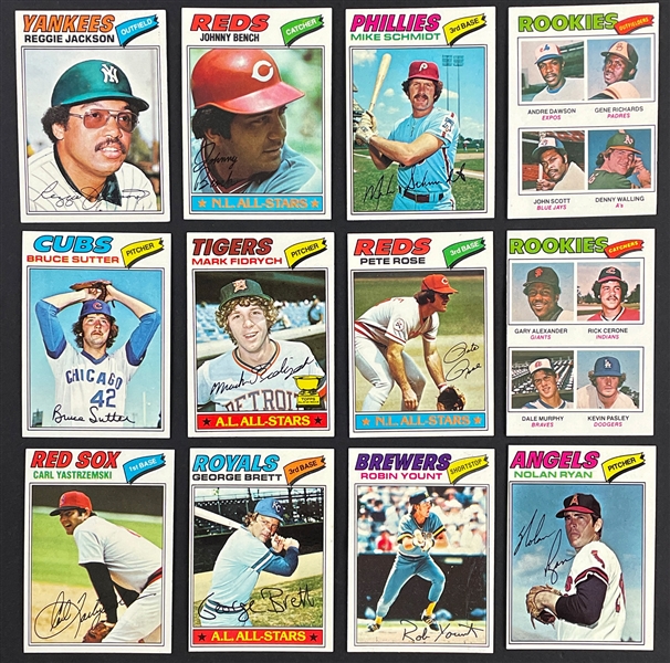 1977 Topps Baseball Complete Set (660)