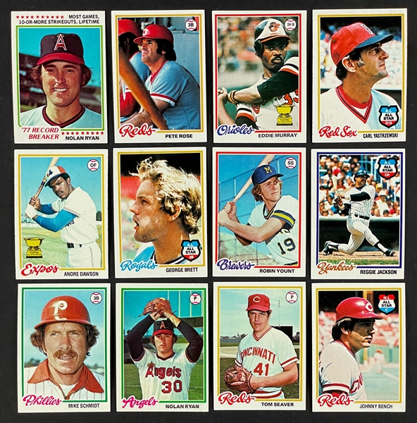 1978 Topps Baseball Complete Set (726)