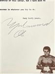1974 Muhammad Ali Signed Letter on His Pictorial Letterhead Referencing the Upcoming Rumble in the Jungle vs. George Foreman