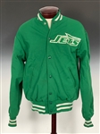Early 1980's Joe Namath New York Jets Team Sideline Jacket Given by Namath to Frank Sinatra 