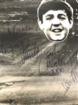 1963 <em>Thank Your Lucky Stars</em> Broadcast-Used Title Card Signed by All Four Beatles