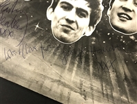 1963 <em>Thank Your Lucky Stars</em> Broadcast-Used Title Card Signed by All Four Beatles