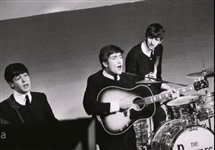 1963 <em>Thank Your Lucky Stars</em> Broadcast-Used Title Card Signed by All Four Beatles