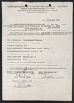 The Bee Gees 1973 <em>Midnight Special</em> English TV Show Performance Contract