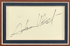 <em>Batman</em> Cast-Signed Display with Adam West, Burt Ward, Neil Hamilton, Alan Napier, Julie Newnar, Cesar Romero, Burgess Meredith and Frank Gorshin
