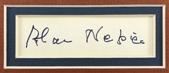 <em>Batman</em> Cast-Signed Display with Adam West, Burt Ward, Neil Hamilton, Alan Napier, Julie Newnar, Cesar Romero, Burgess Meredith and Frank Gorshin
