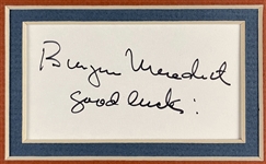 <em>Batman</em> Cast-Signed Display with Adam West, Burt Ward, Neil Hamilton, Alan Napier, Julie Newnar, Cesar Romero, Burgess Meredith and Frank Gorshin