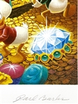 Carl Barks Signed “Wanderers of Wonderland” Print with Donald Duck, Huey, Dewey and Louie and Scrooge McDuck