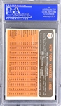 1966 Topps #92 Yankees Team - PSA  NM-MT 8