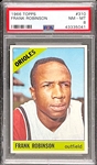 1966 Topps #310 Frank Robinson - PSA  NM-MT 8