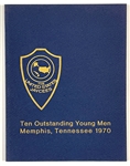 1970 Jaycees Ten Outstanding Young Men of America Program Featuring Elvis Presley