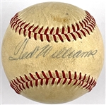 1960s Ted Williams Vintage Single-Signed Cronin Baseball 
