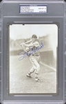 Stan Musial Signed George Burke 5 x 7 Photograph PSA/DNA GEM MINT 10 Encapsulated