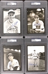 Collection of 16 Hall of Famer Signed George Burke 5 x 7 Photographs ALL Encapsulated PSA/DNA 9s or 10s!