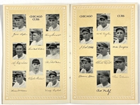 1929 World Series Program - At Chicago Cubs - High Grade, Unscored Example!