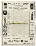 1929 World Series Program - At Chicago Cubs - High Grade, Unscored Example!