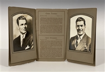 1927 Jack Dempsey vs. Gene Tunney World's Heavyweight Championship Program (The “Long Count Fight”) and Pre-Fight Telegram from Dempsey FEELING GREAT