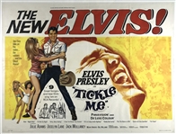 1965 <em>Tickle Me</em> British Quad Movie Poster - Starring Elvis Presley