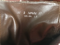 Elvis Presley Owned Florshiem Brown Leather Ankle Boots Gifted to His Bodyguard Dave Hebler