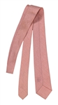 Elvis Presley Owned Lansky Brothers Pink Necktie Gifted to Memphis Mafia Member Richard Davis – with Notarized Letter from Davis 