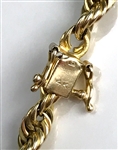 14K Gold ID Bracelet Gifted by Elvis Presley to His Bodyguard Dick Grob