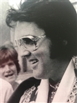 Elvis Presley Owned Chrome Grand Prix Sunglasses with 14K White Gold TCB on the Arms and EP on the Bridge - Former Jimmy Velvet Collection