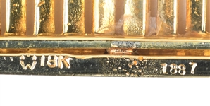 Impressive Elvis Presley Owned 18K Gold Rolls Royce Belt Buckle – Gifted to His Aunt Delta Biggs – Former Jimmy Velvet Collection