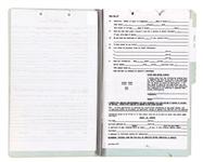 Shelby County Sheriff’s Department “Special Deputy” Files For Elvis Presley and Vernon Presley, with Four Elvis Signatures 