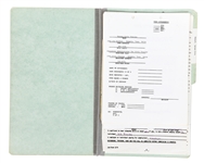 Shelby County Sheriff’s Department “Special Deputy” Files For Elvis Presley and Vernon Presley, with Four Elvis Signatures 