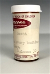 Elvis Presley's Prescription Bottle for “Dalmane” Sedative 