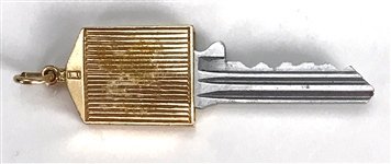 Elvis Presley Owned 14K Gold Rolls Royce Key with “ELVIS PRESLEY” Engraved on the Face – Former Jimmy Velvet Collection