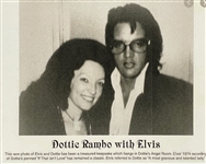 Elvis Presley Owned Star of David Necklace Pendant Gifted to Gospel Singer Dottie Rambo (Writer of the Song “If That Isn't Love”)