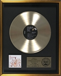 RIAA Gold Record Award for Elvis Presleys 1959 LP <em>50,000,000 Elvis Fans Cant Be Wrong: Elvis Gold Records, Volume 2</em> - Certified in 1966