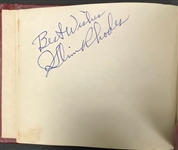 1961 Elvis Presley Signed Autograph Book - Also Signed by Anita Wood