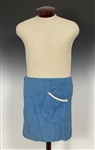 Elvis Presley Owned Blue Terry Cloth Cover Up From His Beverly Hills Home