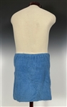 Elvis Presley Owned Blue Terry Cloth Cover Up From His Beverly Hills Home